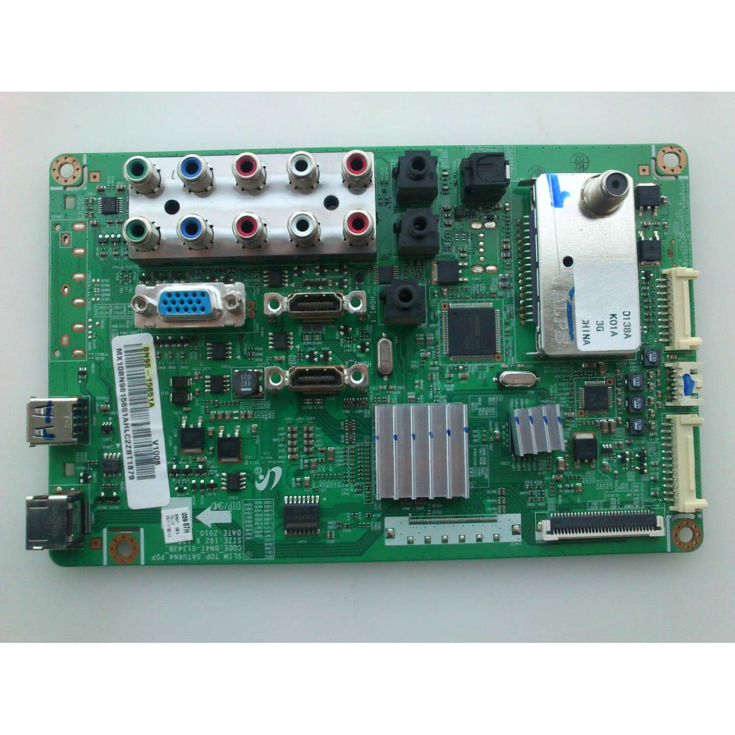 MAIN PARA TV SAMSUNG / NUMERO DE PARTE BN96-15651A / BN41-01343B / BN9615651A / PARTES SUSTITUTAS BN96-14711B / BN94-03252A / BN96-15651A / BN96-14711A / PANEL S42AX-YD13 / S42AX-YB09 / MODELOS PN42C450 / PN42C450B1DXZA NY04 / PN42C450B1DXZA IY02